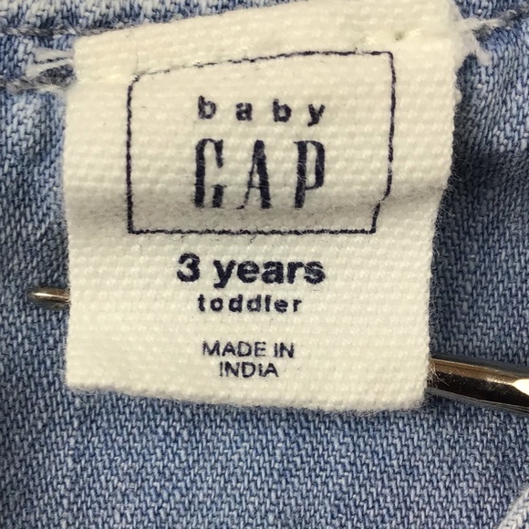 GAP Cotton Chambray Dress w Detailing - Darling! - Picture 5 of 6